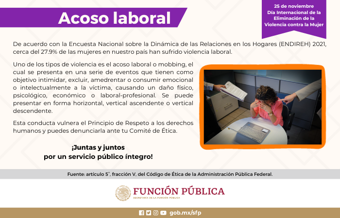 Acoso laboral o mobbing