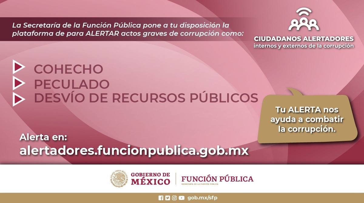 Alertadores. Faltas graves
