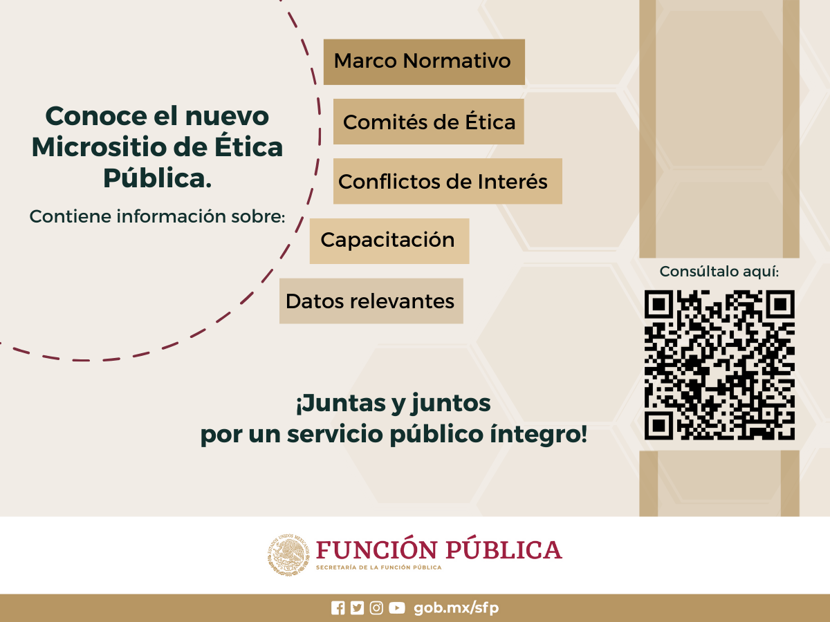 Micrositio de Ética Pública