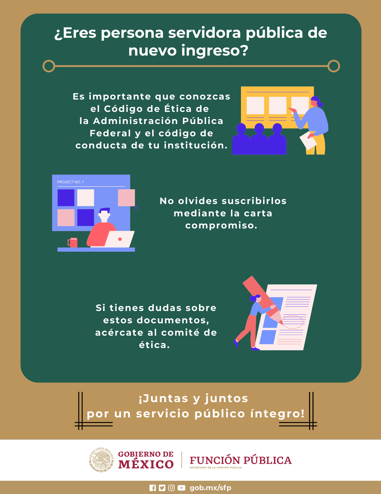 Obligación de suscribir la carta compromiso
