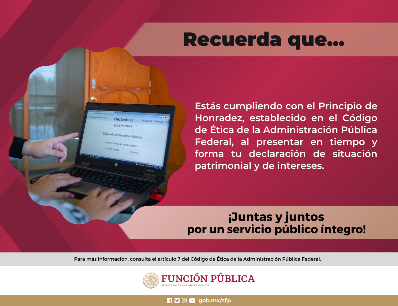 Principio de Honradez