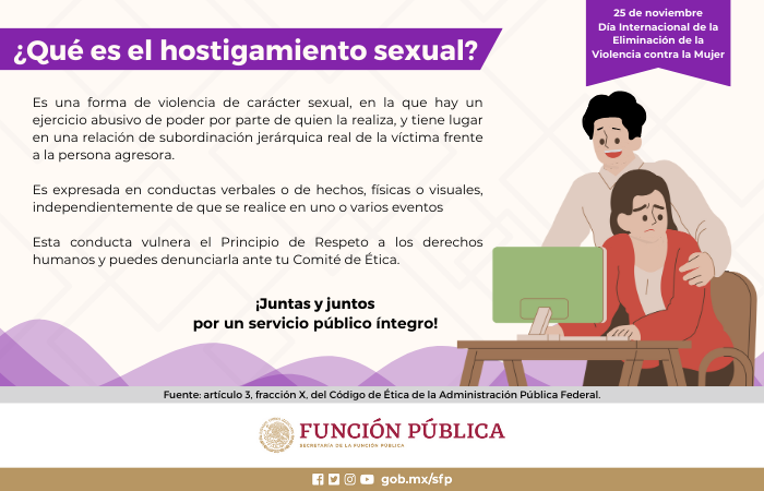¿Qué es el hostigamiento sexual?