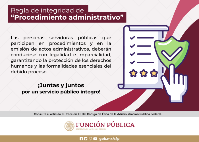 Regla de integridad de Procedimiento administrativo
