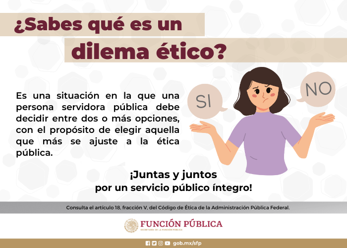 ¿Sabes que es un dilema ético?
