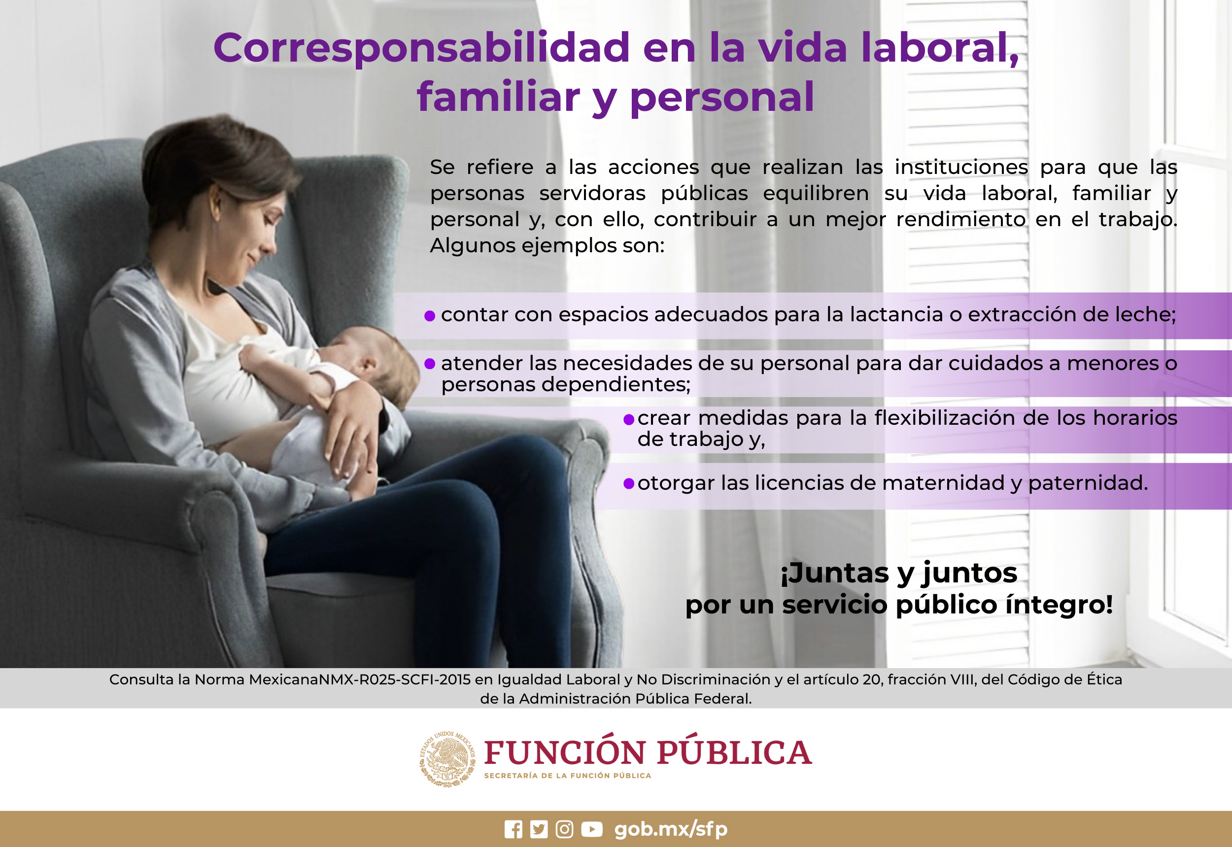 Corresponsabilidad en la vida laboral, familiar y personal