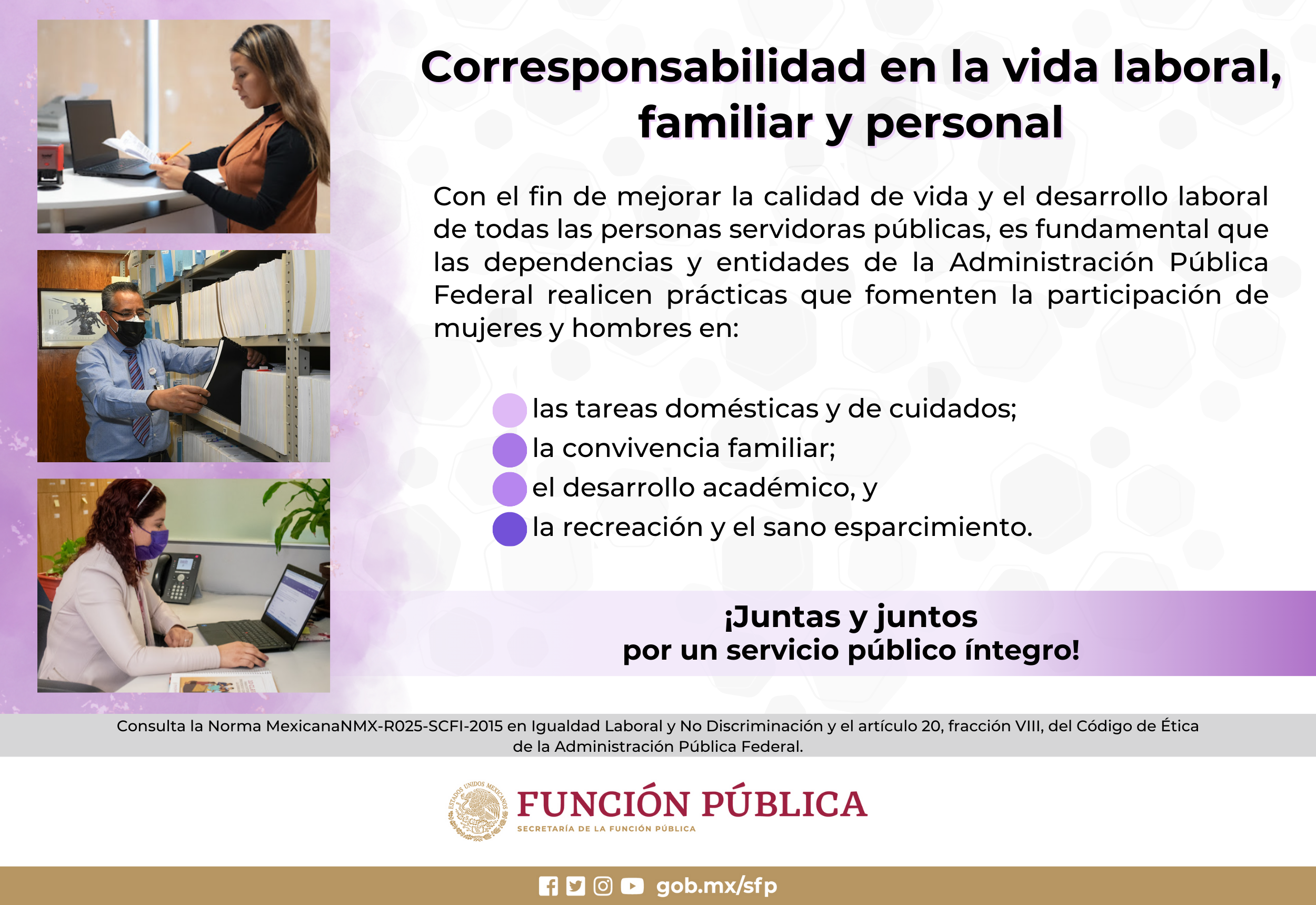 Corresponsabilidad en la vida laboral, familiar y personal